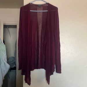 Maroon Cardigan